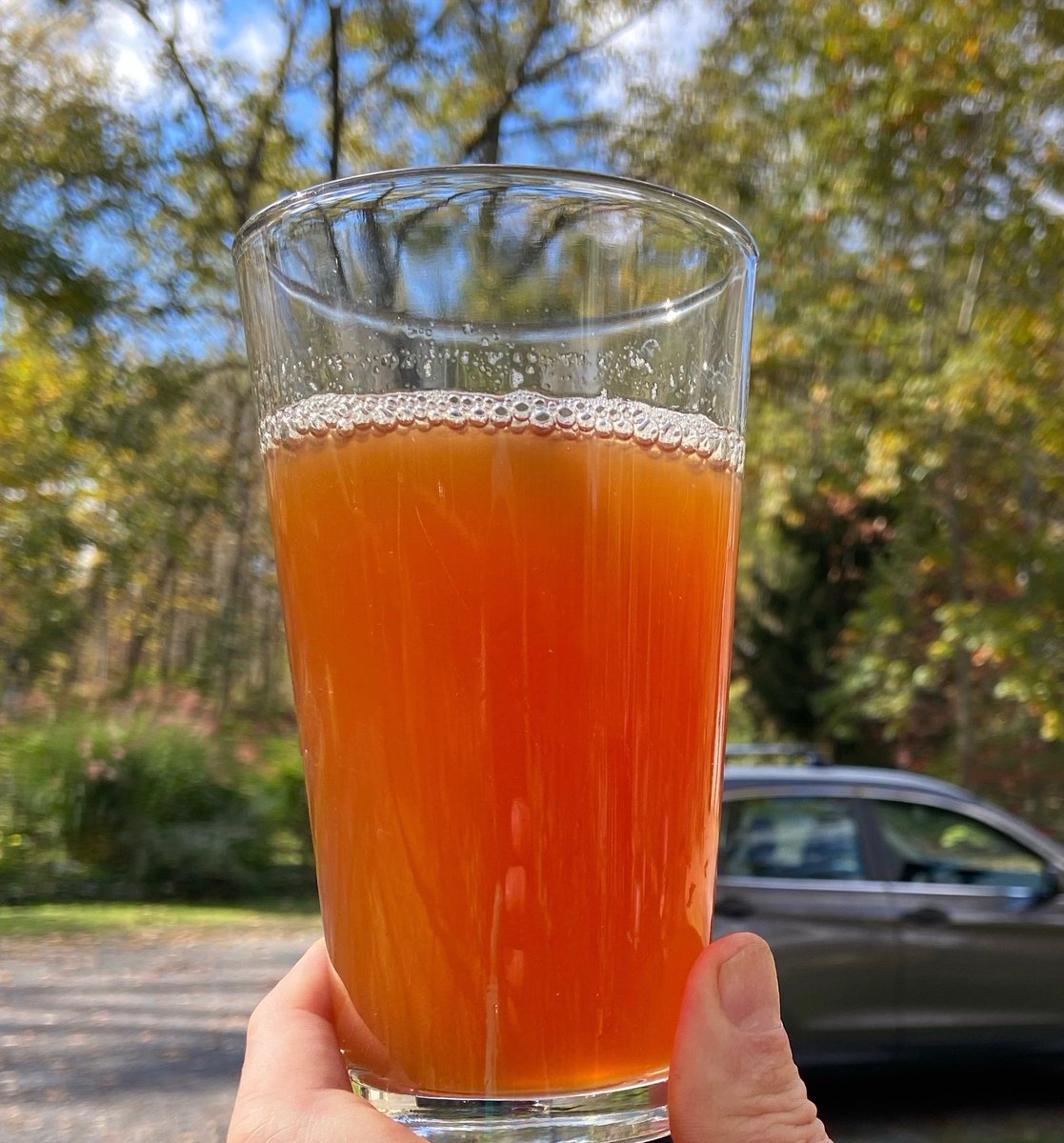 cfstaley's tweet photo. Perfect day for picking apples and pressing them for cider! 🍎🍏 https://t.co/wGF0jICjh8