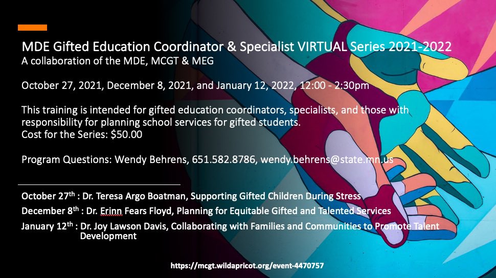 There’s still time to register! #mngifted mcgt.wildapricot.org/event-4470757