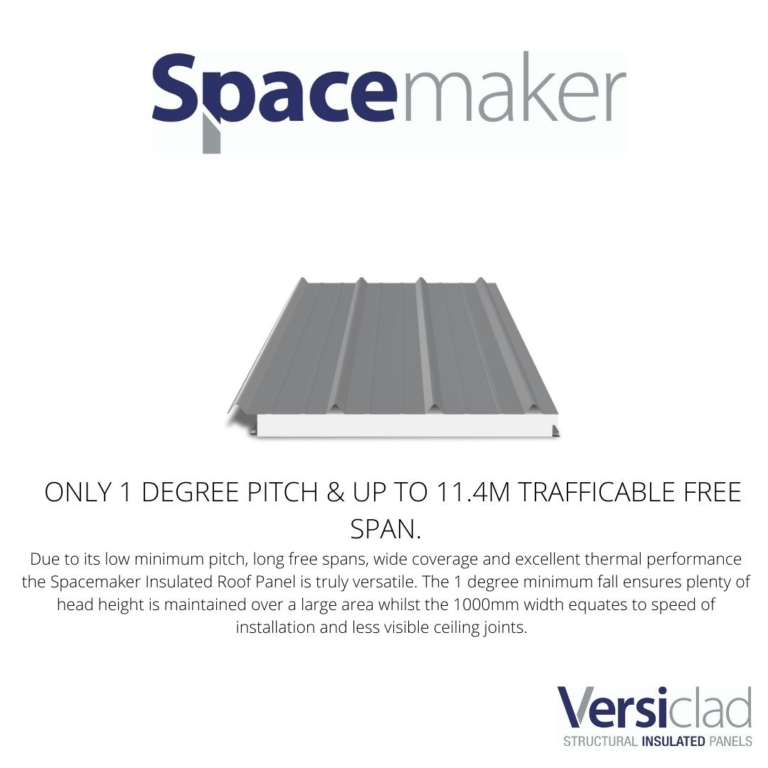 Versiclad's tweet photo. Looking for a roof with minimum 1' 1 degree pitch? #Versiclad's Spacemaker is truly #versatile 
#insulatedoutdoorliving https://t.co/zndIyrYGIF
