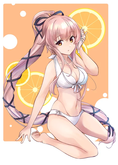 確かこの由良おねえちゃん #今年も残りわずかなので今年一番伸びた絵を貼る見た絵描きさんも強制でやる 