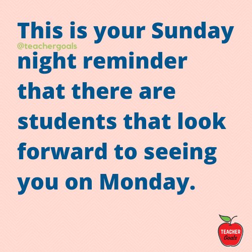 It's hard to accept that the weekend is over, but keep this in mind. 🧡