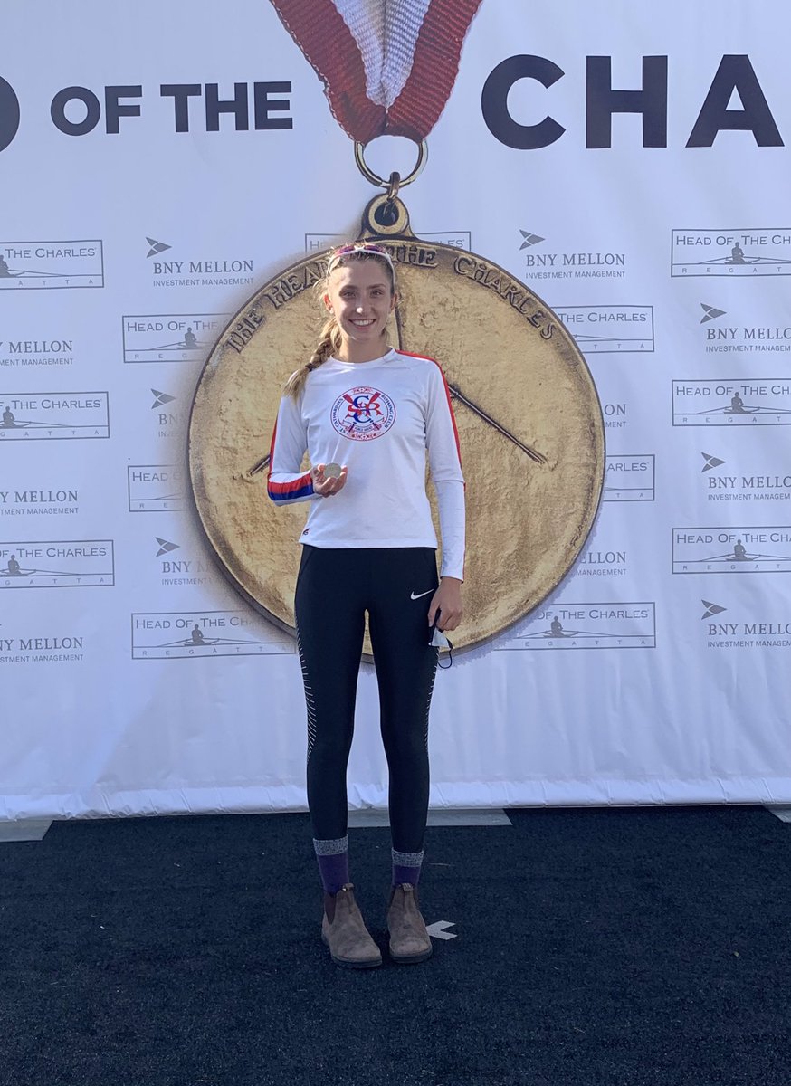 dmchsofficial's tweet photo. Congratulations to Cait Whittard and Ana Cumming on their outstanding performances @HOCR. A bronze medal for Cait and a strong 10th place (out of 52) for Ana and her crew @StCRowingClub @ncaa_niagara @niagaracatholic @bpsportsniagara #DMproud #rowredsrow https://t.co/IW9rm60qrk