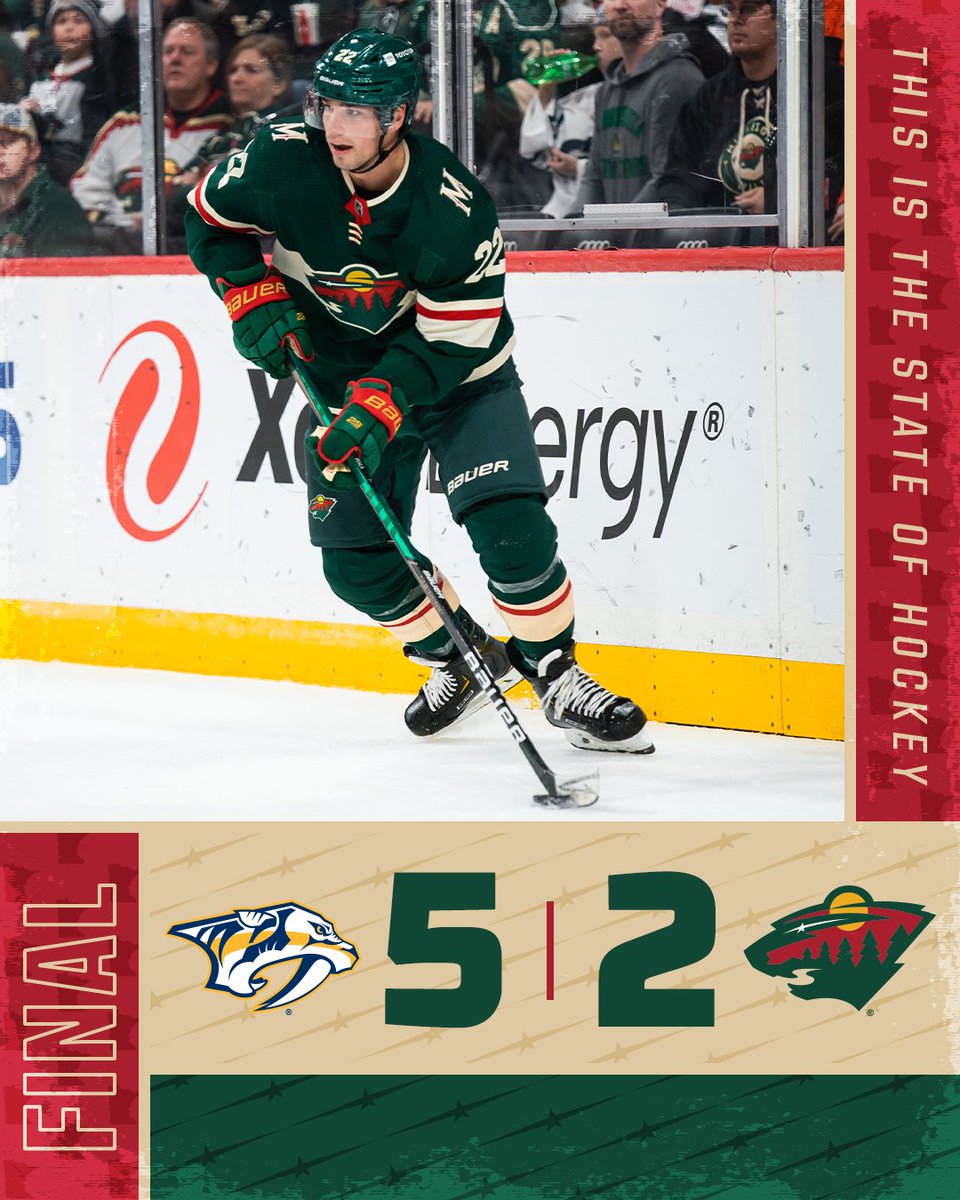 mnwild's tweet photo. Not our night. https://t.co/4qGjJMI7wn