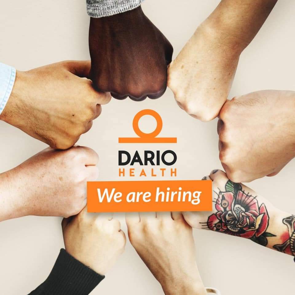 StacieAS29's tweet photo. Looking to work for a company that adds value to the community by the product and service it provides?
DarioHealth is a company in the field of digital medicine (Digital Therapeutic), helping people with chronic diseases to manage life in a healthier and more balanced way. https://t.co/1mEDkTSL1N