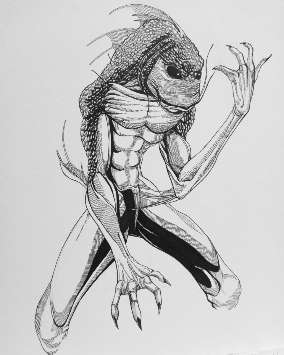 HeyTay265's tweet photo. Just an old pic from inktober2020 #Inktober https://t.co/Gk342yhzlM