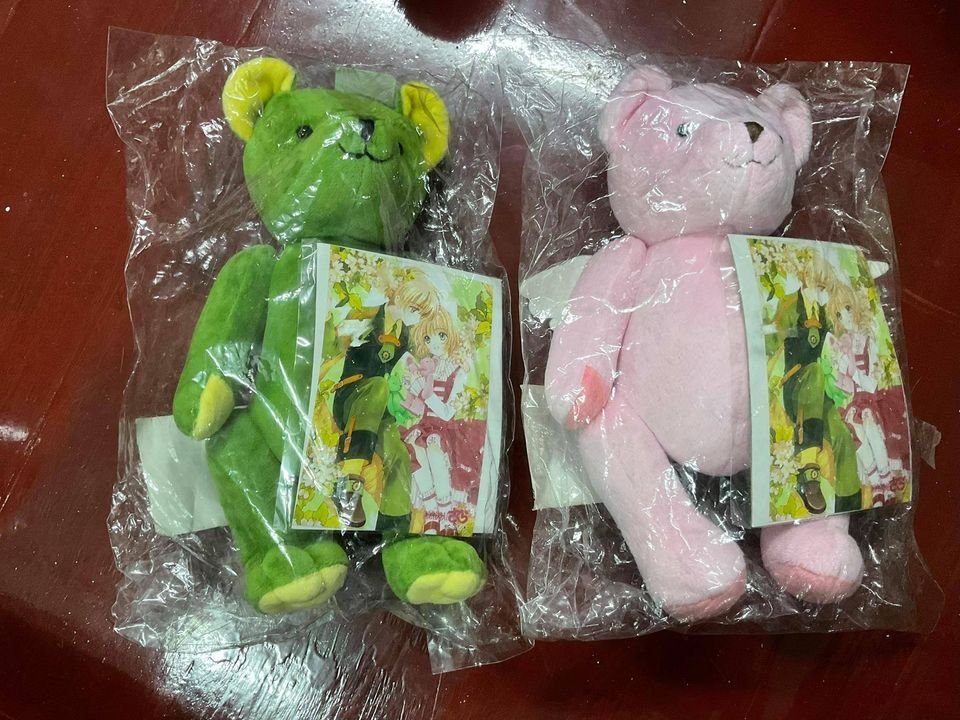 kamnimm's tweet photo. งาน Anikuji Prize B หมีซากุระกับเชารัน มือหนึ่งในซอง แต่มีคราบกาวเหลืองตรงสก๊อตเทป ไม่ติดตัวหมี ขายคู่ 1200 บาท รวมส่งลงทะเบียนค่ะ #การ์ดแคปเตอร์ซากุระ #ตลาดนัดซากุระ #ตลาดนัดการ์ดแคปเตอร์ซากุระ #ซากุระมือปราบไพ่ทาโร่ต์ https://t.co/IDpJtiln9x