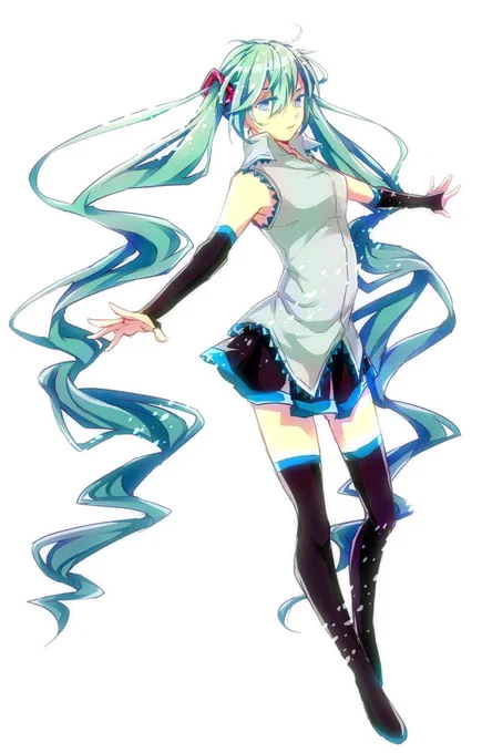 ミクちゃん進化録 2014→2015→2017→2021 