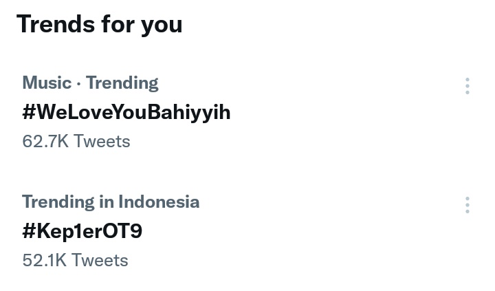 TeamBahiyyihIna's tweet photo. 📢📢
Hastag #WeLoveYouBahiyyih dan #KeplerOt9 trending di Indonesia!!

Admin mau bilang skrng Bahiyyih sudah menjadi anggota dari KEP1ER,so tolong Support dan Cintai semua membernya!!! Karena Kepler is #KeplerOt9 https://t.co/NnQqceruwm