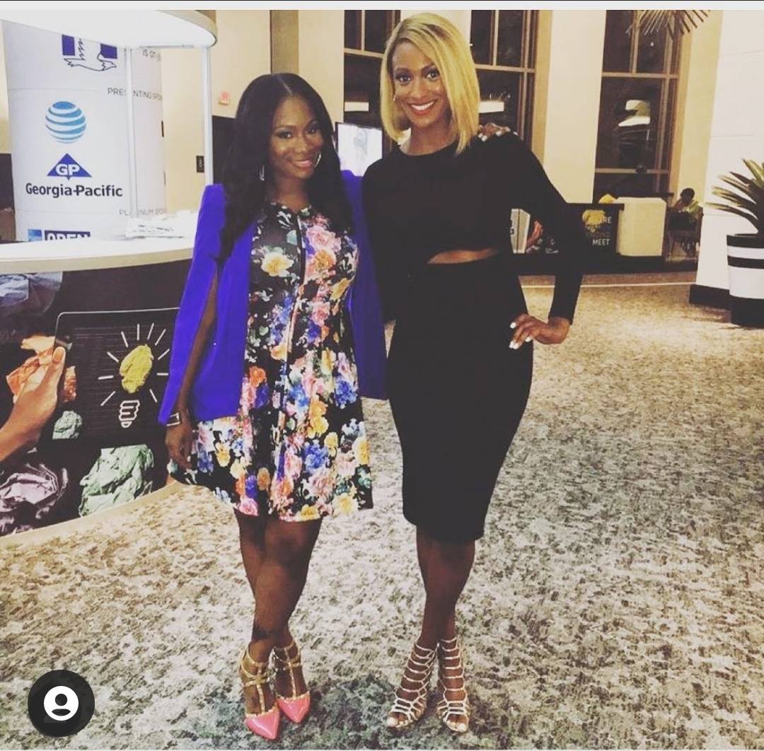 TheBOSSNetwork's tweet photo. #BOSSInRewind Check out this moment with BOSS Founder @iamCameka and @digitalundivided CEO @laurenmaillian. #LeadIn2021 💗 https://t.co/6Pq8XDWBdJ