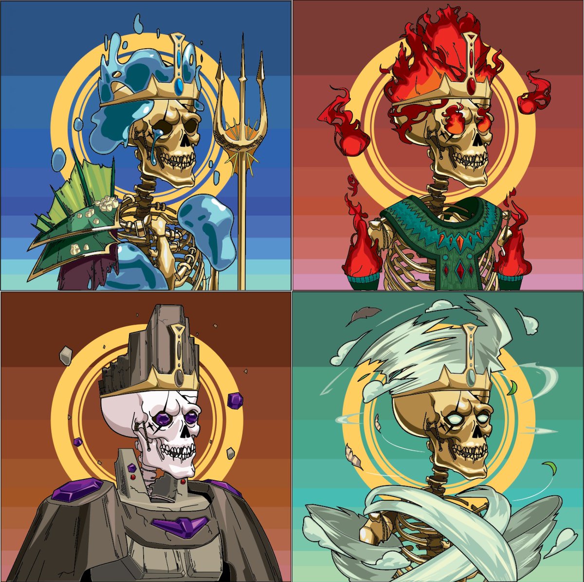 WickedCraniums's tweet photo. God Cranium Auction 10/30 12 pm ET 💀

We're collabing with @niftygateway 🤝
@UNICEFIndia 🌏
@Acumen 🔥
@mercycorps ✈️
@HealthFinInst 🌊
with the epic help from @SandclockOrg to auction the first WC 1/1s.

100% of the proceeds will be going to charity 🙏

https://t.co/Ra6jB9MAev https://t.co/aT7rMbvZ5w