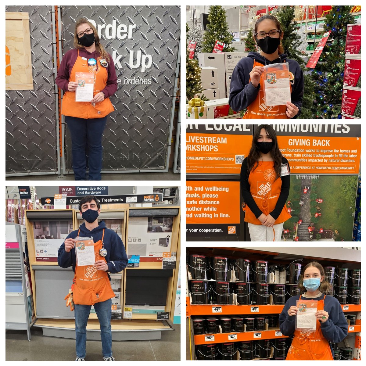 Here at 0482 we want to recognize a few amazing associates! From perfect GET behaviors to their dedication throughout the store! Thank you all for what you do! 
#GETinvolved #DistrictD18
#store0482 #teamwork 
<a href="/ChadKrausTHD/">Chad Kraus</a> <a href="/JessHodgesTHD/">Jess Hodges</a> <a href="/PaulRodTHD/">paul rodriguez</a>