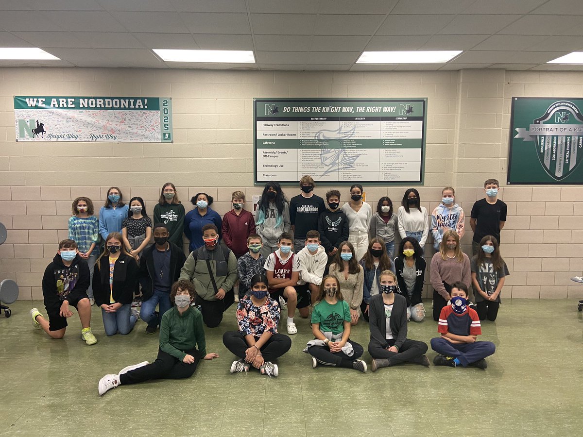 MsBonick_NMS's tweet photo. Congratulations to the Nordonia Middle School Students who were nominated as the Knight Way Right Way Students for the 1st quarter of the 2021-2022 school Year! 💚@DrVitale_NMS @NorKnightSSmith @BryanMSeward https://t.co/MHzp5WEBKA