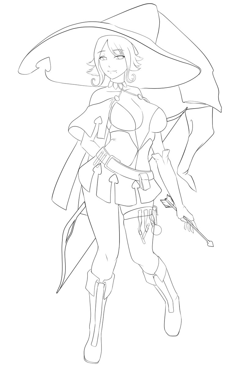 NaomyMikol's tweet photo. Nuevo diseño de personaje para subasta, una nueva brujita arcoalquimista
:3
#draw #archor #drawing #animegirl #adop #AdoptCharacter https://t.co/1X4YGn9Myl
