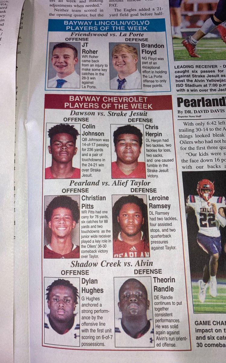 hendrockography's tweet photo. There's also the Bayway Players of the Week and some Cross Country action too!

Please support the coverage and buy your copy today! https://t.co/jAUCTPMU3r