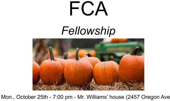 Come join some pre-Halloween fun...games, snacks and a pumpkin carving contest!