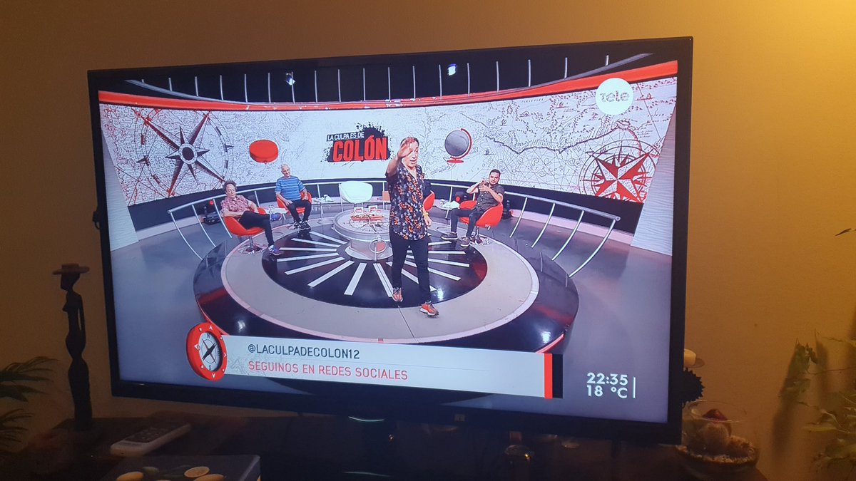 Ya empezó!!! <a href="/DDelgrossi/">Diego Delgrossi</a> poné la tele! <a href="/teledoce/">𝗧𝗲𝗹𝗲𝗱𝗼𝗰𝗲 📺</a> está La Culpa es de Colón!