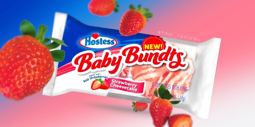 🍓🚨🗣#NEW ⚠️ Coming Soon!!
#Hostess has another #yummy drop under the sleeve, Strawberry Cheesecake Baby Bundts 😍🤤

#snack #cake #strawberry #tasty #fruit #food #candy #foodblogger #delicious #sweet #candy #yum #dessert #foodporn #foodie #twitter #foodnews #cheesecake