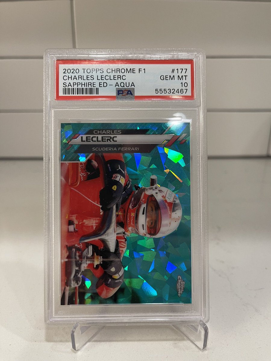 CahillCards's tweet photo. When you hold onto your PSA vouchers the pop report gods are in your favor. #F1 @WatchTheBreaks https://t.co/l97RDRRsHU
