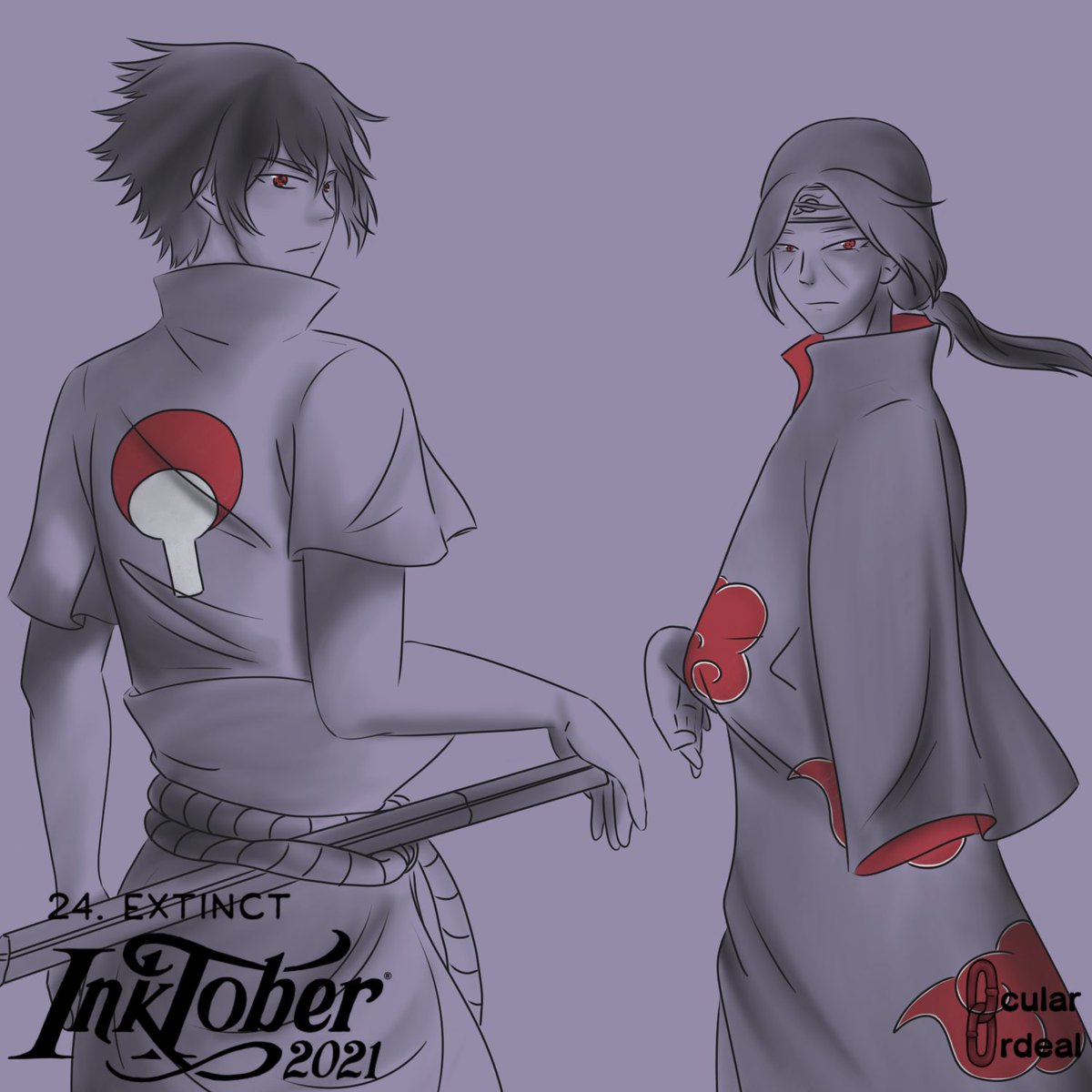 OcularOrdeal's tweet photo. Inktober Day 24 - Extinct 

#naruto #narutoshippuden #sasuke #itachi #itachiuchiha #uchiha #anime #art #inktober #inktober2021 #animeart #NARUTO #SASUKE https://t.co/Rd4yqB58VZ