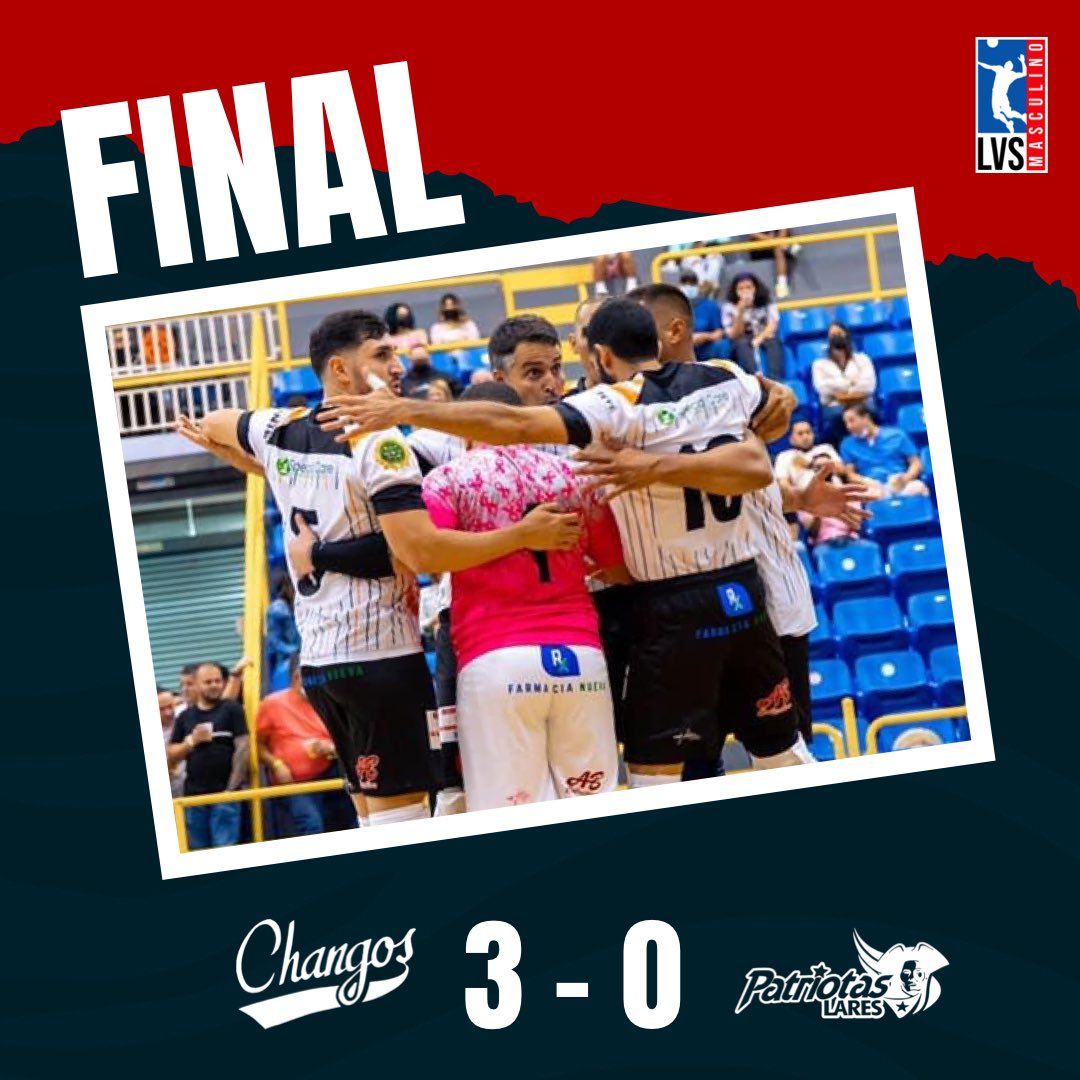 FedPURVoli's tweet photo. ¡Los Changos de Naranjito vencen a los Patriotas!

Los Changos de Naranjito derrotan en el mínimo a los Patriotas de Lares con marcadores 25-19, 25-11, 25-19.

📸 Janisette Mateo Fuentes https://t.co/KKDogVFPvg