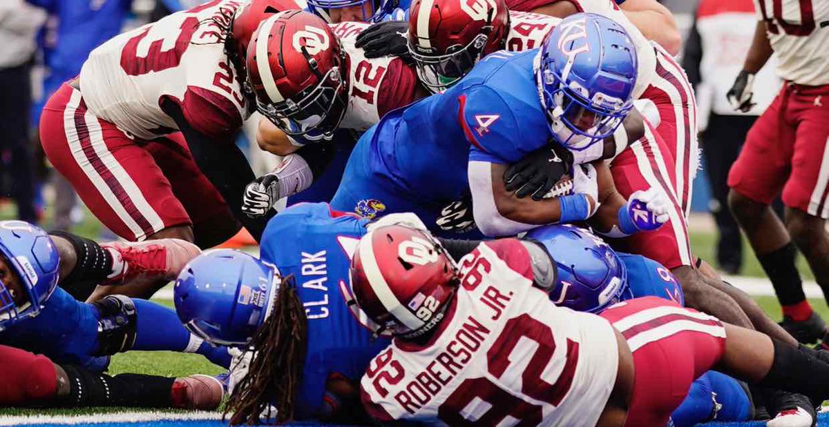 #Sooners fall back in Associated Press, AFCA Coaches Polls again following underwhelming victory at Kansas https://t.co/cTiqMVJc2u https://t.co/GrCWqTDF4f