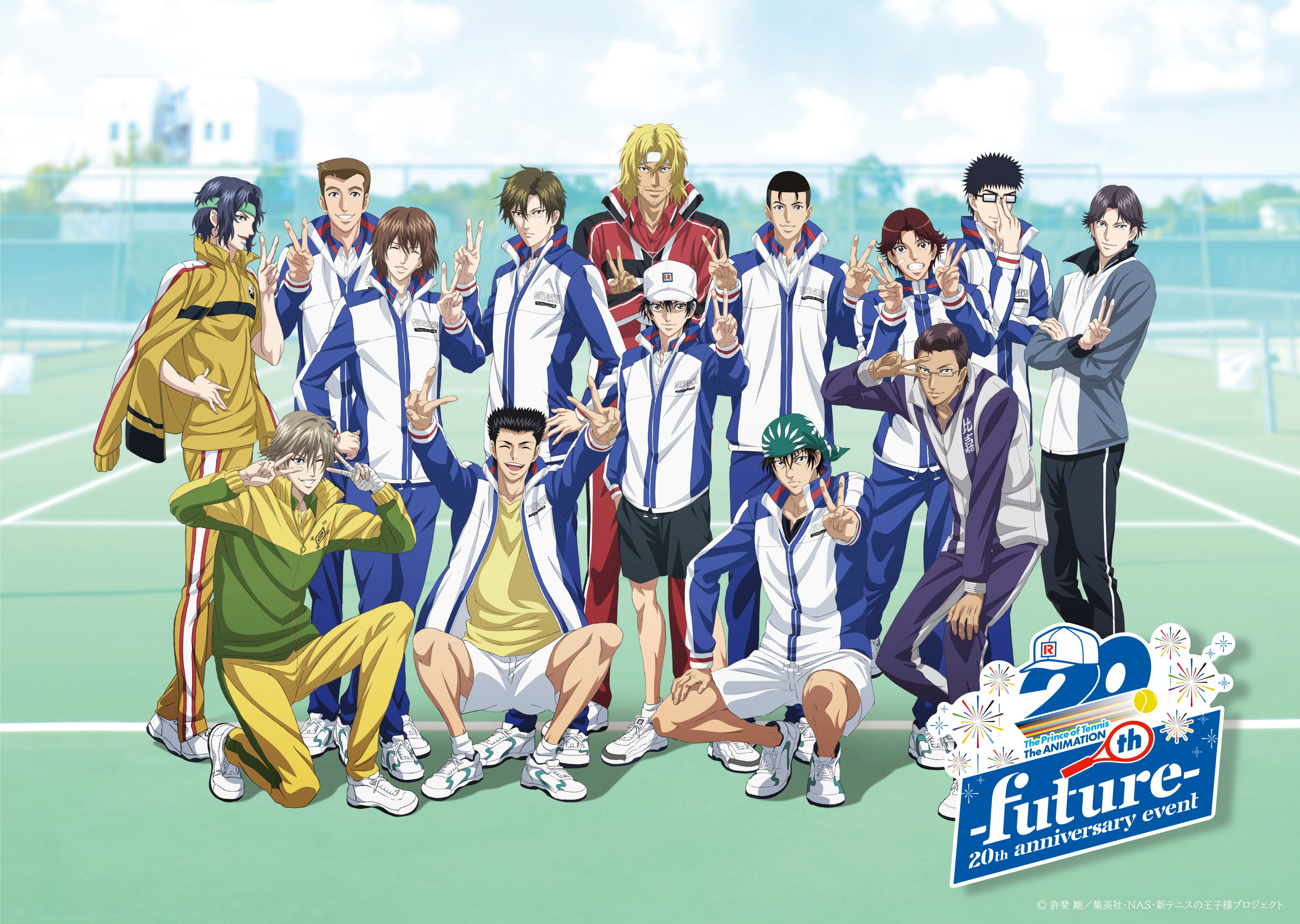 アニメ 新テニスの王子様 公式 テニプリth イベント Amp Dvd 22年4月27日発売決定 ディスクは豪華3枚組 特典はこちら 特典ディスク キャップと瓶の後夜祭 青酢の打ち上げ座談会 バックステージ映像 つぶやきカメラ ゲスト
