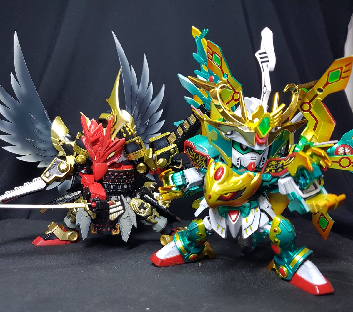 SidaEggy's tweet photo. SD MUSHA TENGU. looking back I got a Power rangers team :)))
#SDガンダムビルダーズ #sdgundam #BBsenshi
#SDガンダム #bb戰士 #プラモデル  #gundam #gundamcustombuild https://t.co/V1et950SWh