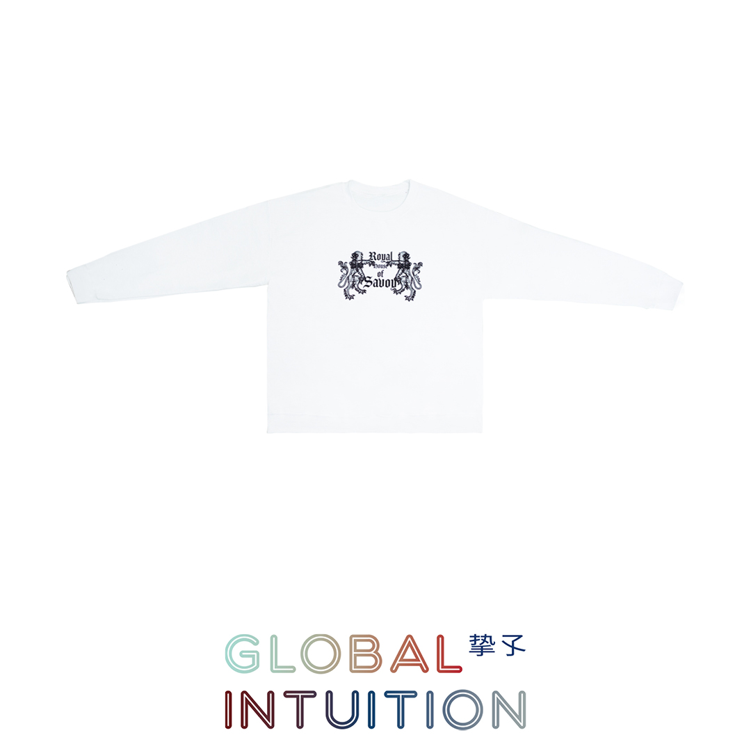 Unleash your creativity, making an eye-catching look with deceivingly simple designs. Shop our "Royal House of Savoy" White Graphic Sweatshirt 

Photo Source: GlobalIntuition Instagram
Shop the looks:bit.ly/35V8wrp

#GlobalIntuition #FollowYourIntuition #seasonless