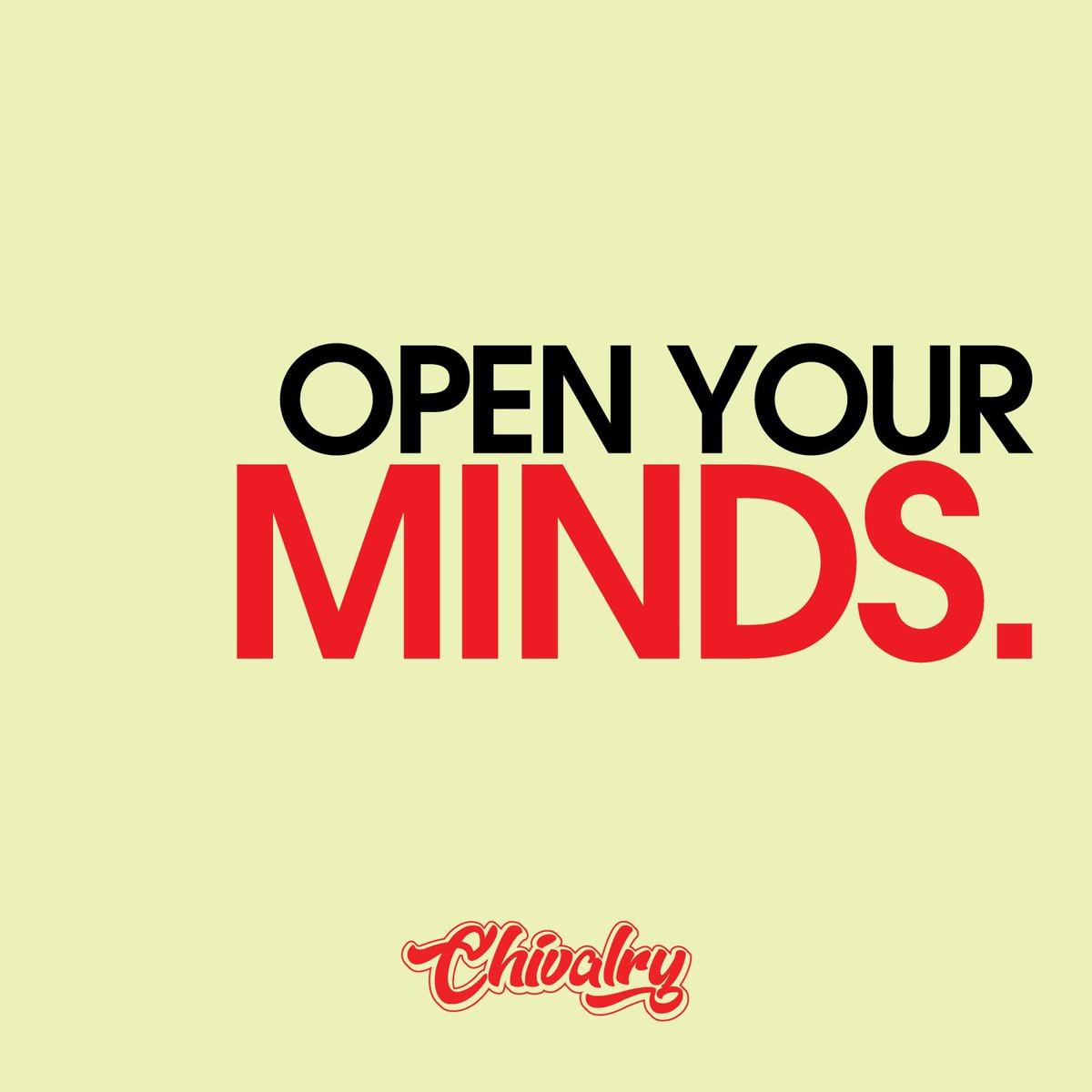 chivalrybc's tweet photo. We don't know it all. We still have a lot to learn. Let's open our minds for the new things, for the bigger perspective, and for the truth.

#MondayMotivation
#ChivalryBC
#SupportLocal https://t.co/j2LXu6D5Ki