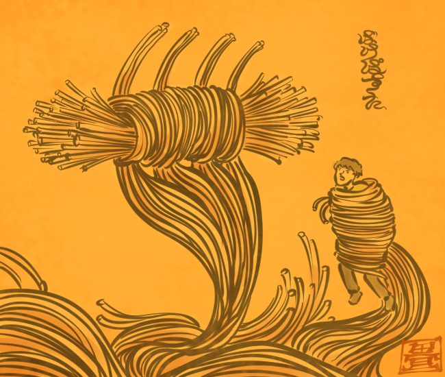 パスタ妖怪 