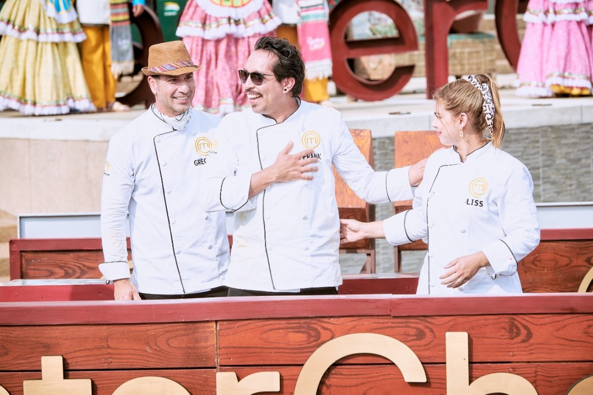 Amigos… 
¡¡¡PASÉ A LA FINAL!!! 😍😍😍
Era eso, soy feliz 🤩
#masterchefcelebrity