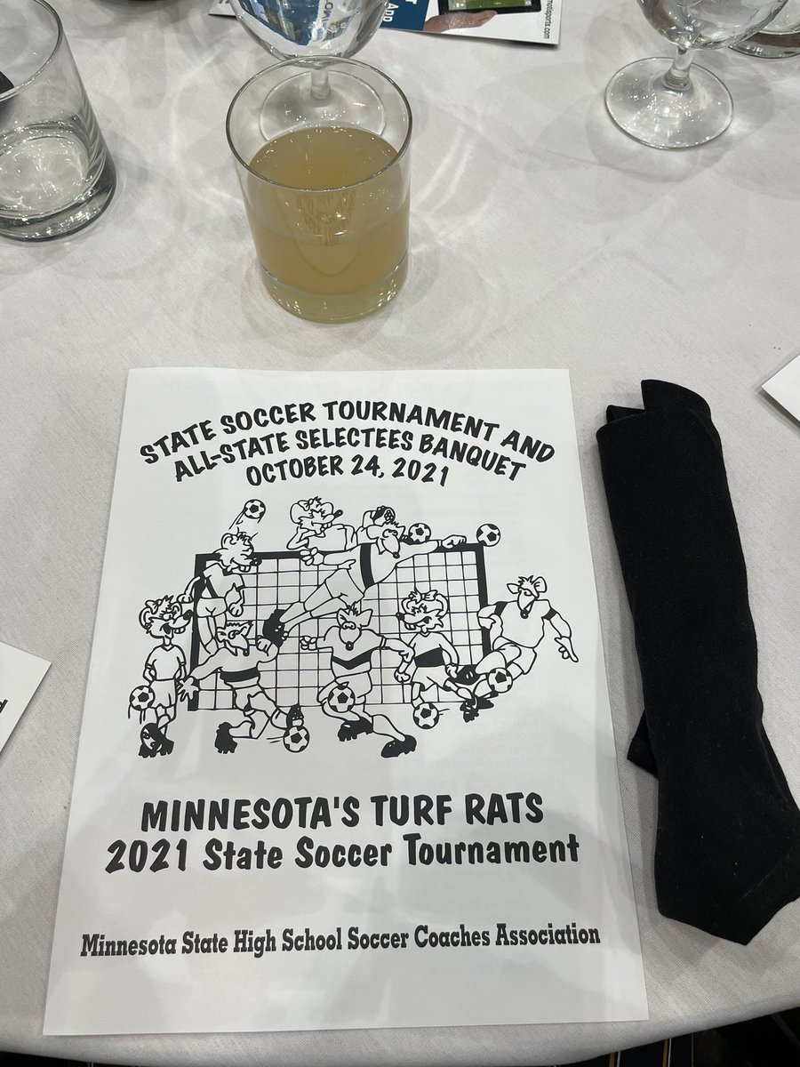GirlsSoccerSF's tweet photo. State banquet tonight! This group of girls has worked to hard for this.

Special recognition to @lo_buzzell for being nominated Ms. Soccer 2021 and making 1st All-State Team, @MattisynMensink for making the 2nd All-State Team, and Joan Johnson for winning 6AA Coach of the year. https://t.co/rjq7MiTr6S