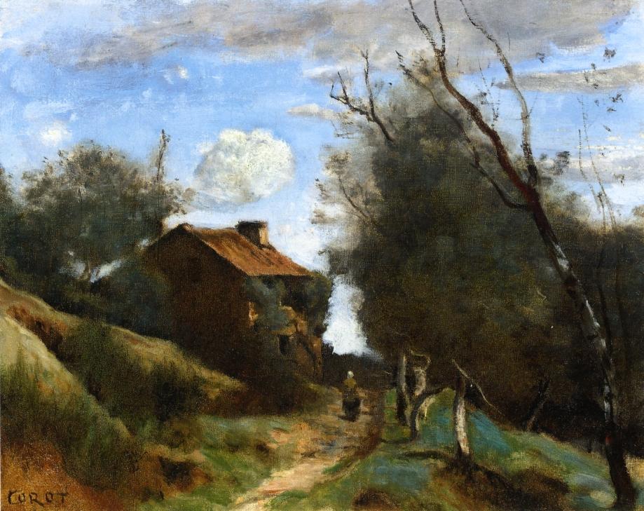 artistcorot's tweet photo. Path Towards a House in the Countryside, 1864 #corot #realism https://t.co/Sz1BTBfnaS