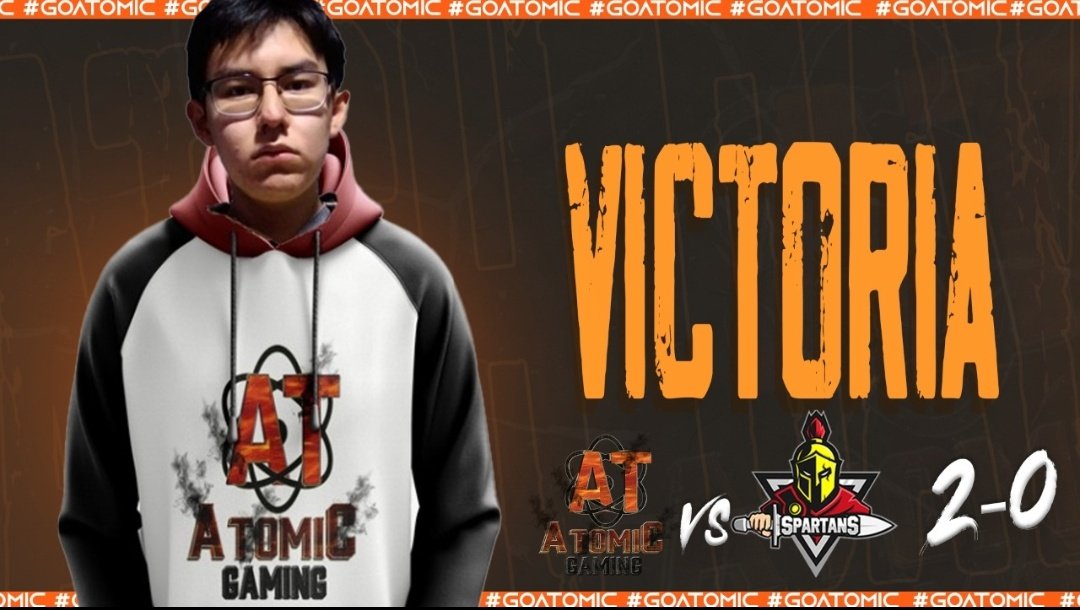 Atomicus_gaming's tweet image. #CR • ¡𝗩𝗜𝗖𝗧𝗢𝗥𝗜𝗔 ☑️😎
Atomic gaming saca una Nueva victoria en la @Grand_CupGG
ante un excelente equipo como lo es @TeamSpartanClub, estamos en octavos 
🏆 @Grand_CupGG
🆚 @TeamSpartanClub
✅ 2-0
👑 @zMiltonHDZ (3-0)
📌 Un paso mas hacia la victoria😤 🧨#Goatomic
