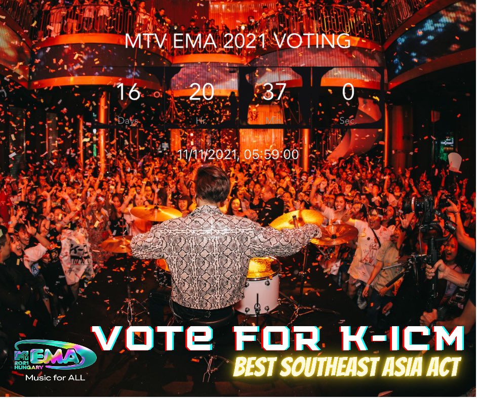 KICMfanzone's tweet photo. Chúc cả nhà tuần mới nhiều năng lượng ❤️
Đừng quên vote cho K-ICM ở hạng mục Nghệ sĩ Đông Nam Á xuất sắc nhất của giải MTV EMA ❤️‍🔥
@Kicmofficial 
@KICMfanzone 
#KICM
#MTVEMA2021 
#BestSEAAct https://t.co/CEyuIoIrSQ