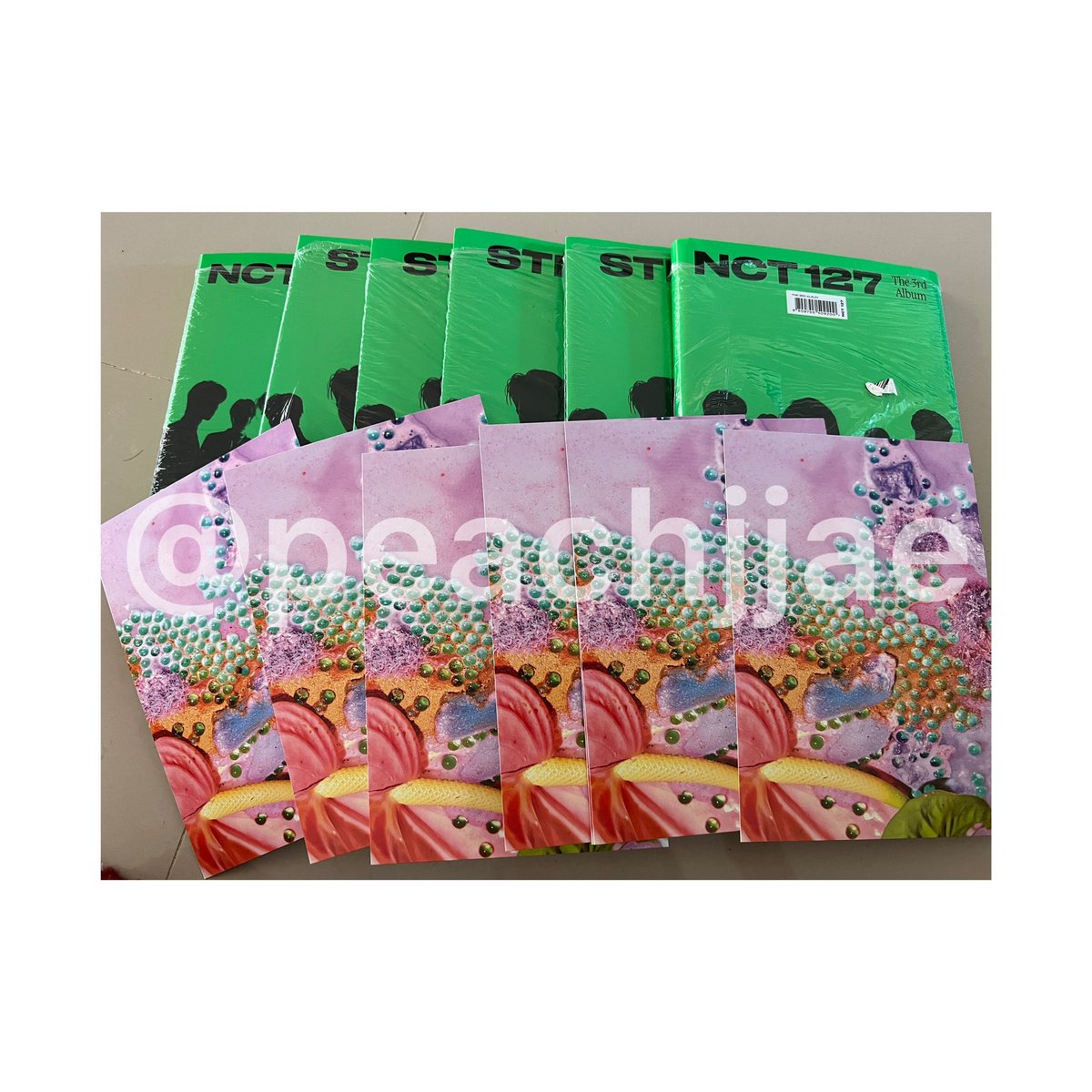 peachjjae's tweet photo. 🌈พร้อมส่ง🌈
— อัลบั้มเปล่า *6บั้ม* sticky ver. (ได้โปสพับในบั้ม และโปสการ์ด)
🍒100฿
📮รวมส่งลทบ/EMS+20
💌สนใจดีเอ็มมาเลยค่า
#ตลาดนัดอซท #ตลาดนัดnct #ตลาดนัดnct127 อัลบั้ม บั้มเปล่า https://t.co/8yRMn2VM5r