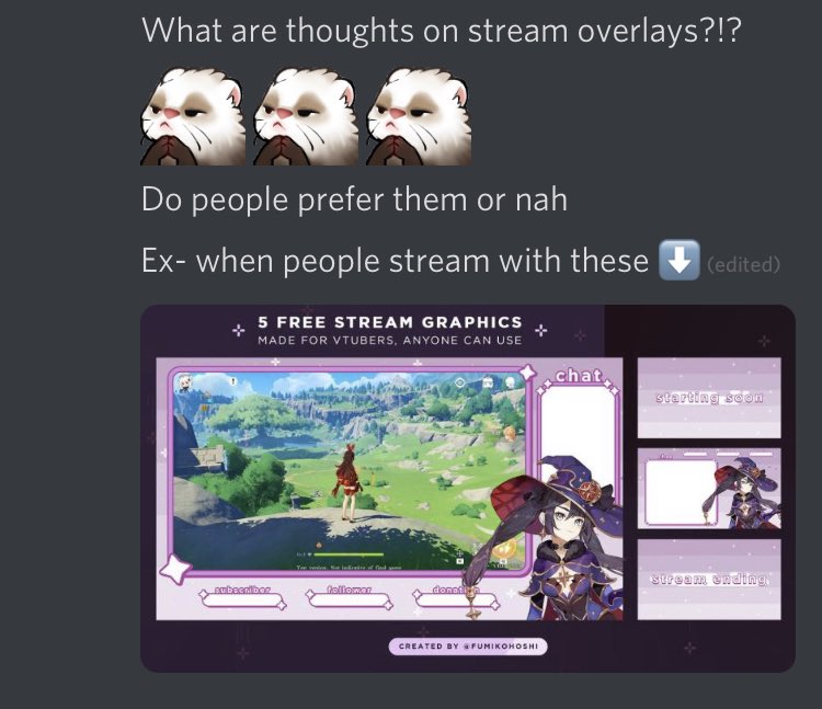 KookiKia's tweet image. What do you guys think??? #streamerquestions