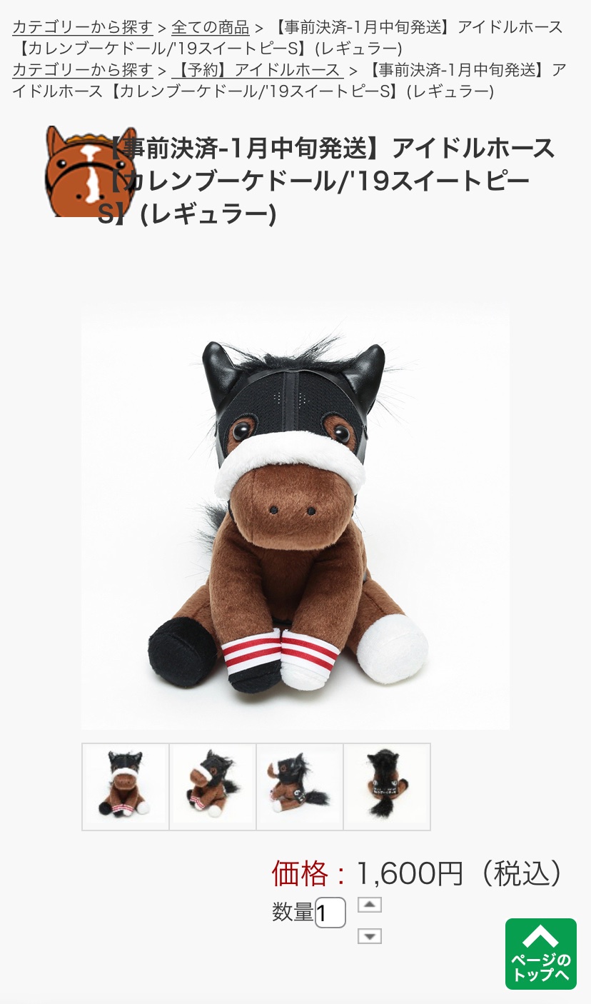 カレンブーケドール スイートピーステークス アイドルホース