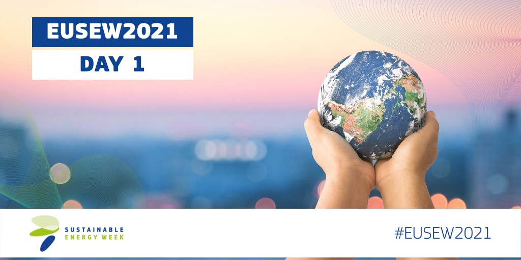 Energy4Europe's tweet photo. Tune in to the opening of #EUSEW2021 Policy Conference today 🕚 11.00 (CET) where 🇪🇺 President @vonderleyen and Commissioner @KadriSimson set the agenda for the week: ‘Towards 2030: Reshaping Europe’s energy ⚡️ future’. #EUGreenDeal
https://t.co/9kZDCmVmCc https://t.co/d6PPCxFVpb