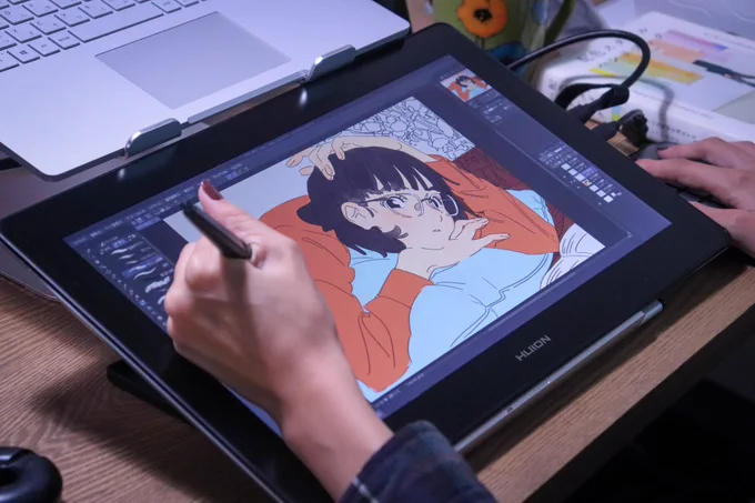 Huion【@HuionLeon_JP】の液晶タブレット、Kamvas Pro 16 Plus(4K)を提供いただきました。
触ってみた感想は追ってツイートします!
#Huion創作  #Huion 