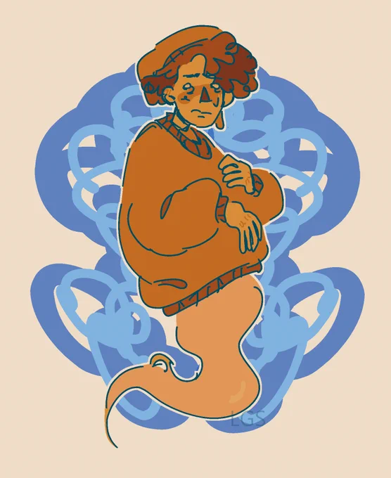 Miss he 
#ghostburfanart 