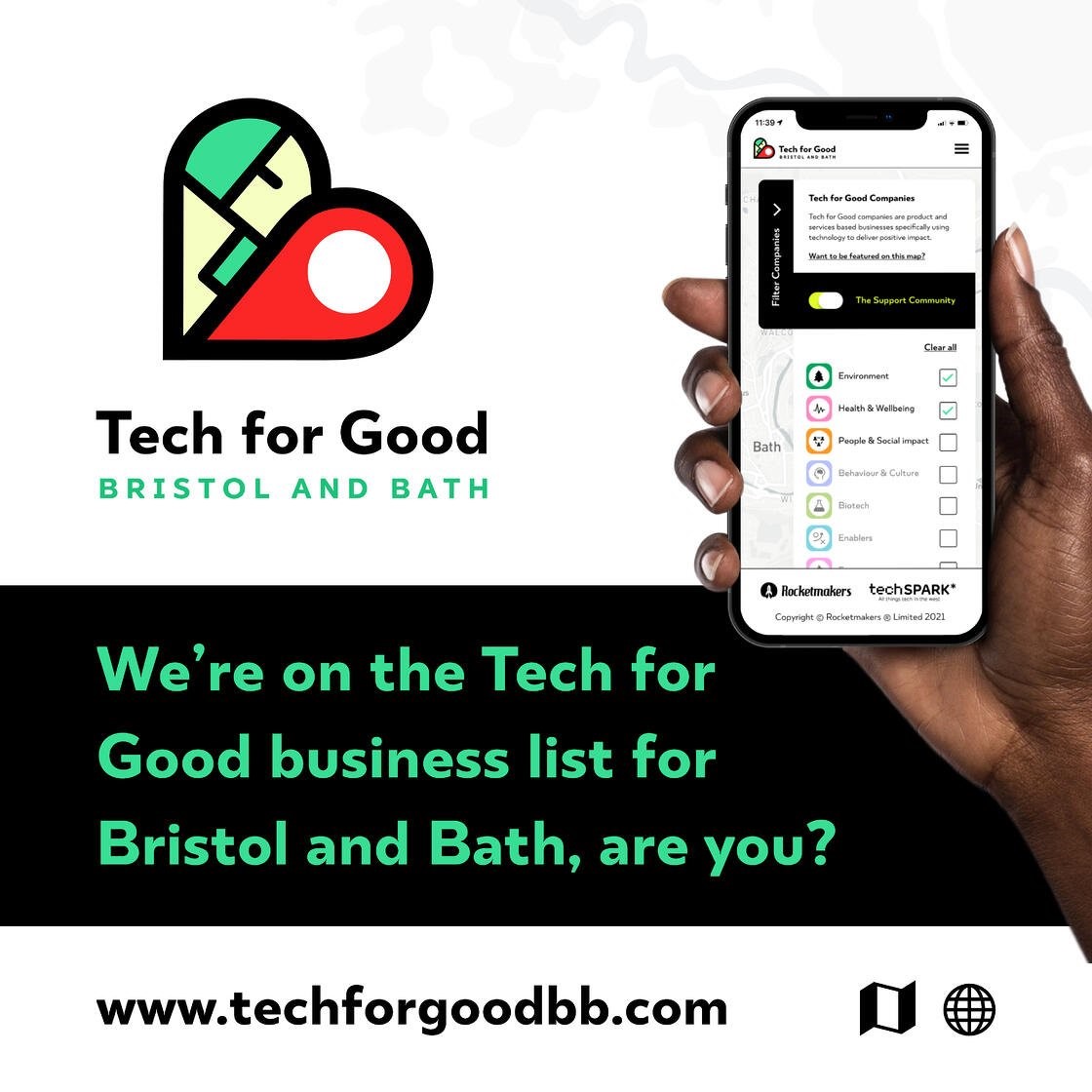 Altuity's tweet photo. We're featured in the new #TechforGoodBB open dataset and website, a community focused on improving social, environmental and economic outcomes. Check out the Tech for Good community in Bristol and Bath and join the community at https://t.co/tylAu54HaH https://t.co/2u52C514lz