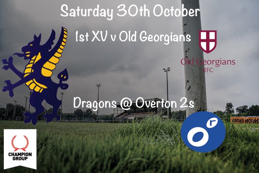 Time to get back on the horse & prepare for another big weekend. 1st XV 🏡 v @OGsRugby 🐉 📍 @OvertonRfc #BRFC