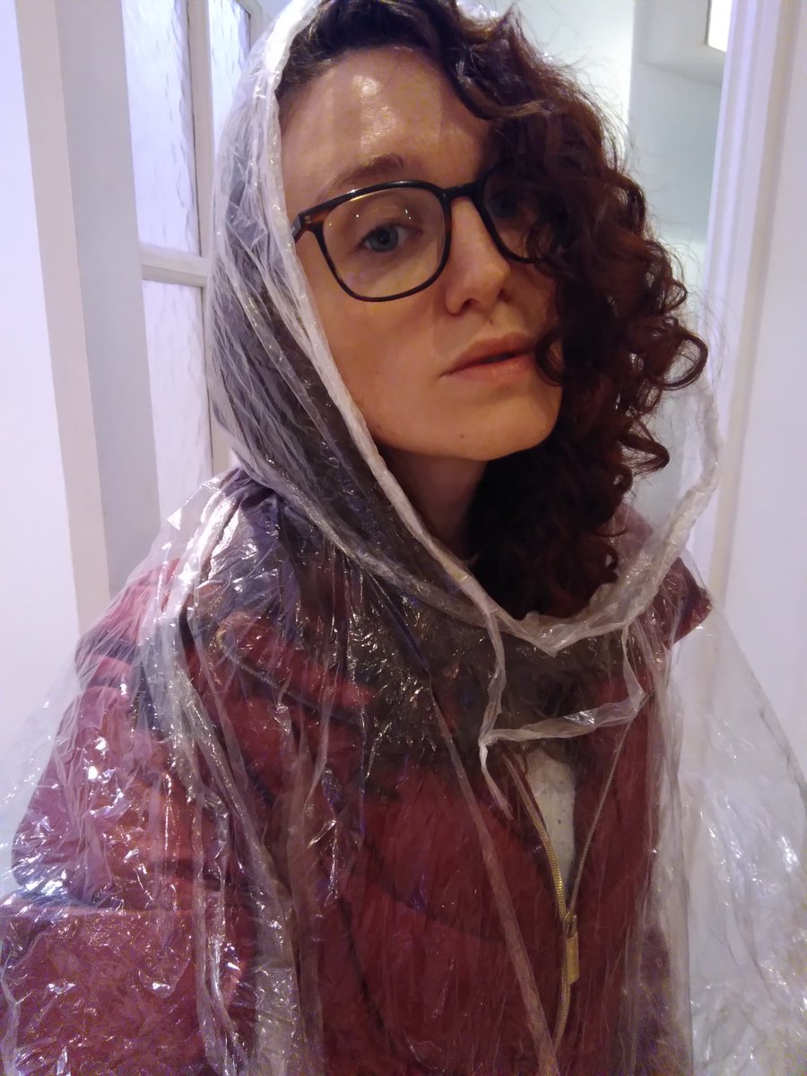 TanyaLWS's tweet image. My first shoot as a paid model is coming up next month and it's in.... a #rainmac! Think The Swinging 60s.

Here's me having a little pose in the one I traipse around London in. 

#plasticraincoat #nichefetishist