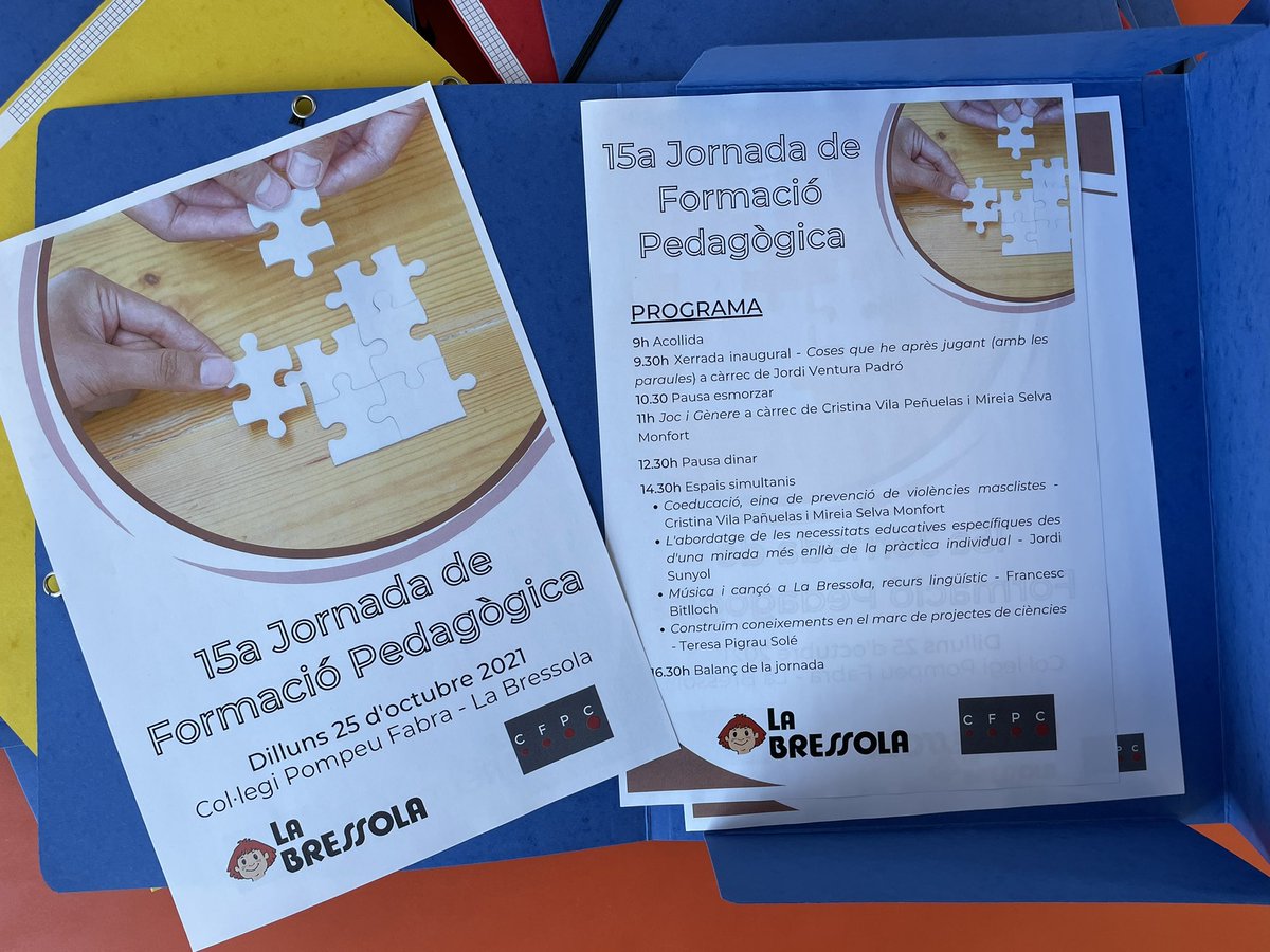 LaBressola's tweet photo. 📝 Un any més, i ja en portem 15, iniciem la Jornada de Formació Pedagògica per a tot el personal de La Bressola en aquest primer dia de vacances escolars. 

Un dia per aprendre i continuar la nostra formació!

#LaBressola 
#CatalunyaNord https://t.co/8Z9SPrw9Gb