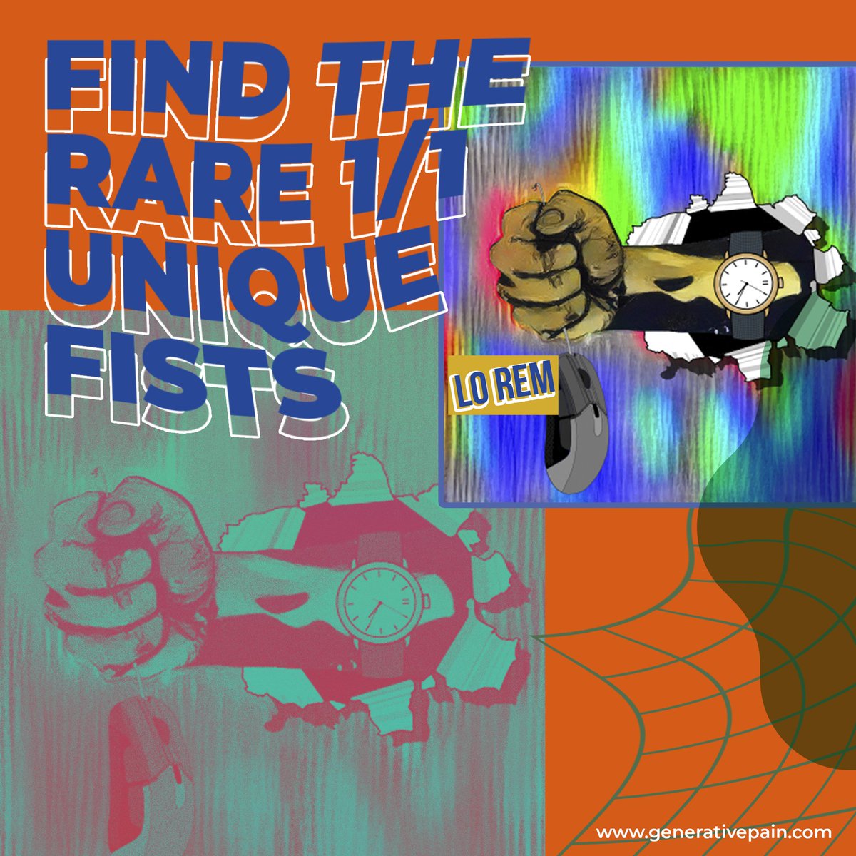 generativepain's tweet photo. ONE OF ONE
Find the rare 1/1 unique fists.
This is the path we’ve chosen.
.
Comment below if you have any questions!
For more click here: https://t.co/41ihm48t0i
.
.
#trading #crypto #feelgreat #handdrawn #stressful #generativepain #nfts #pain #friend #apes #worthless https://t.co/36cEd4c5H8