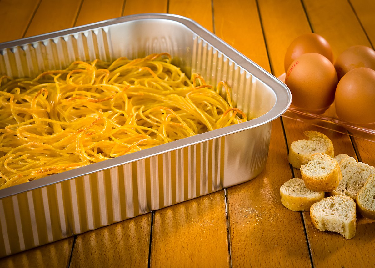 Contital's tweet photo. In our opinion, the best way to celebrate #WorldPastaDay is to suggest a recipe for not wasting leftover pasta: the #spaghetti omelette!
And you, how do you #recycle leftovers?
#NoWasteFood https://t.co/hw5yNoVnBO