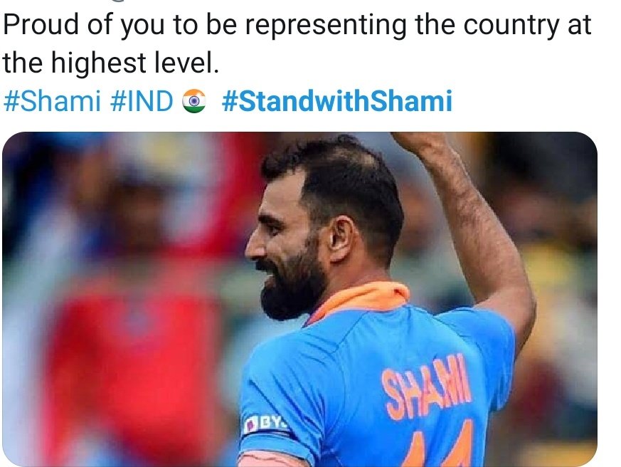 MNadlumani's tweet photo. #StandwithShami https://t.co/mV7Ffz0yMq