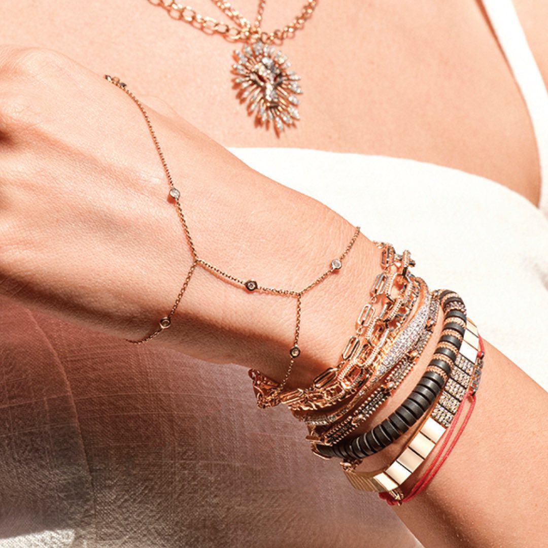 No limit to how many you can wear at once.

#KismetbyMilka #MovingForward #InnerlandCollection #LumiereCollection #BalconiesCollection #designbracelet