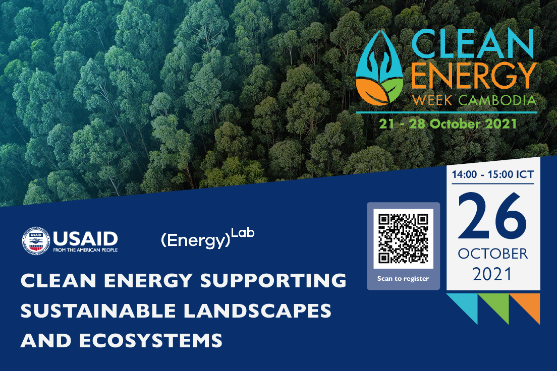 ACE_Partners's tweet photo. We would like to invite you to @USAIDAsia Green Invest Asia's webinar on 26 October, 2-3PM ICT, at the Clean Energy Week Cambodia 2021 organized by EnergyLab Cambodia.

Experts will talk about how clean technology can halt deforestation.

Register here 👉 https://t.co/VisJODQZDQ https://t.co/N7v9D8QXMc